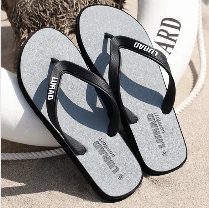 EGO Slippers Flip-Flops High Quality Men's Beach Sandals Fashion Slippers