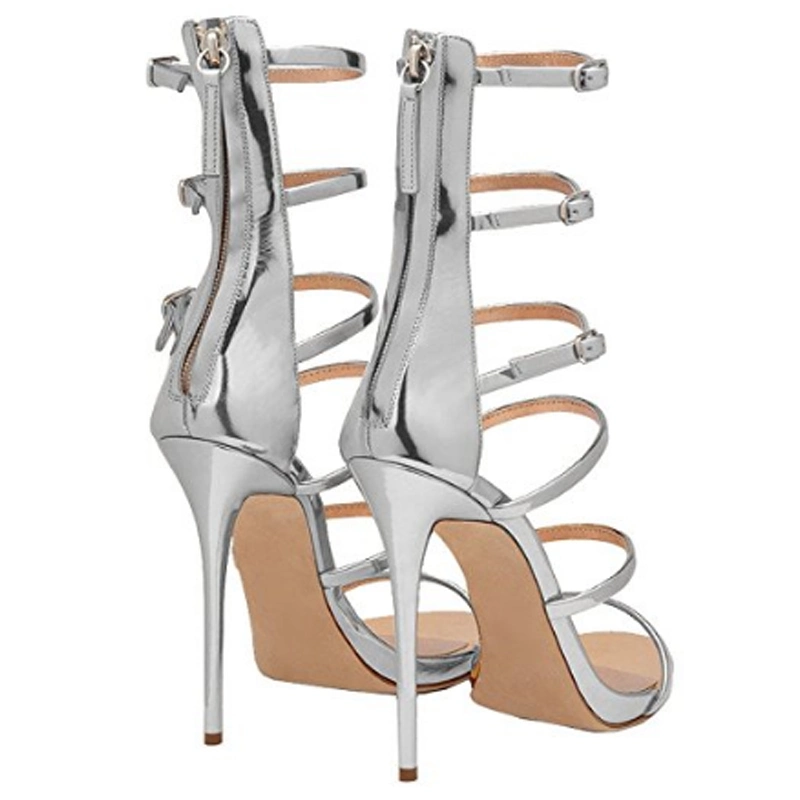 Women Sexy Strappy Gladiator Wedding Sandals High Heel Stiletto Shoes