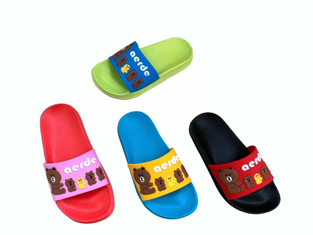 Summer Cartoon Kids Slippers Boys Non-Slip Breathable Children's Sandals