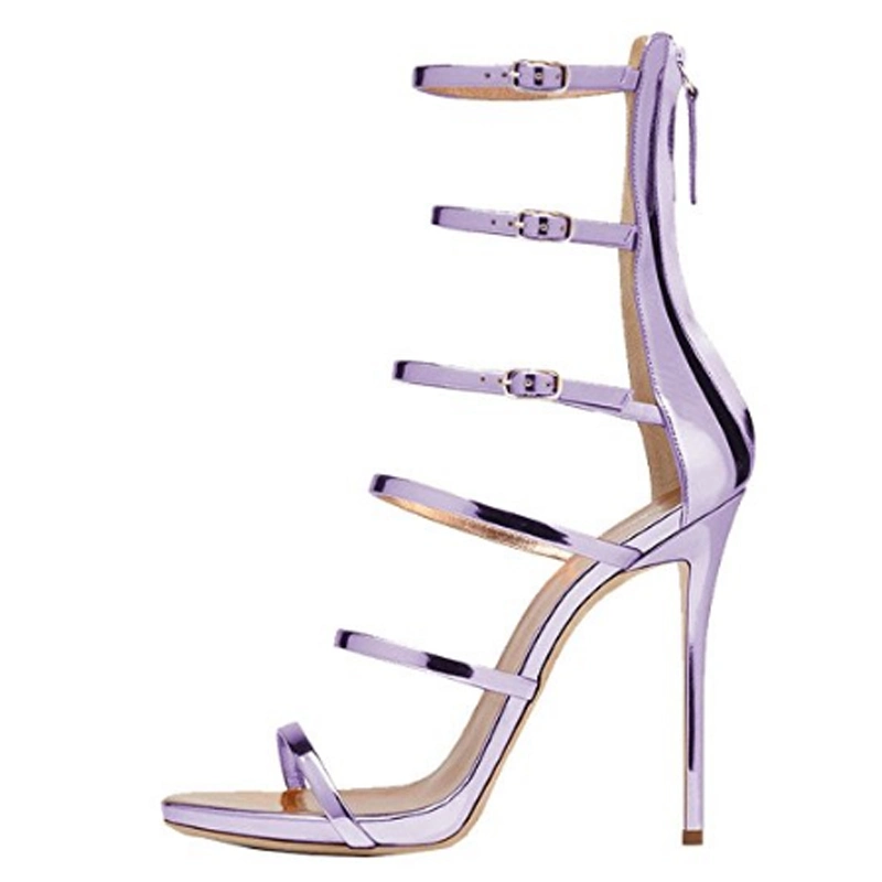 Women Sexy Strappy Gladiator Wedding Sandals High Heel Stiletto Shoes