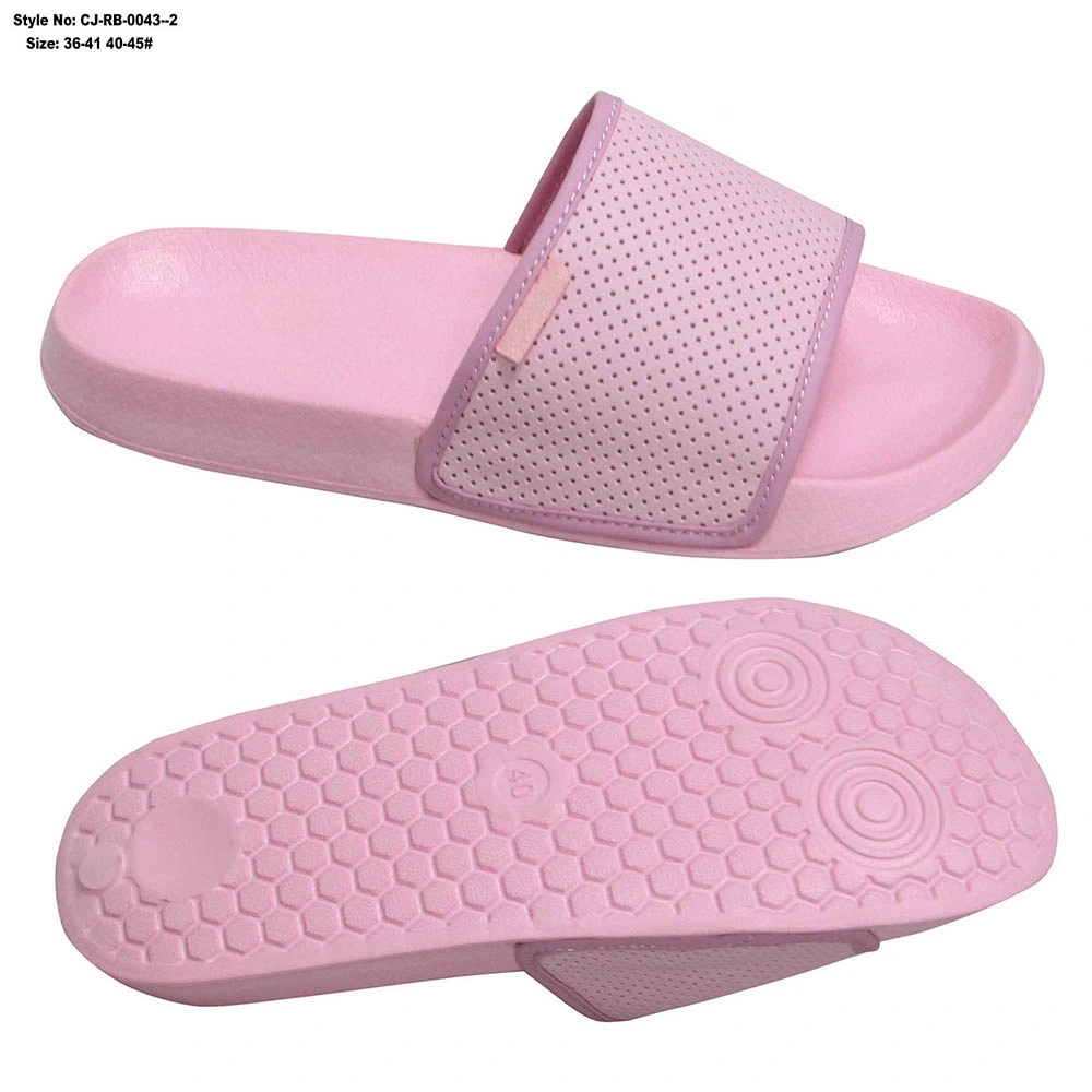 New Design Outsole Slide Sandal OEM/ODM Custom Black Beach Slipper