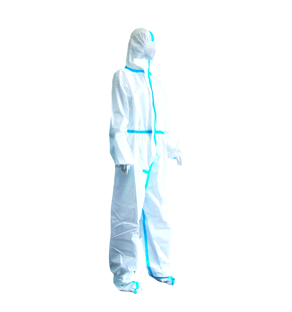 Tyvek Disposable Coveralls with Hood and Booties