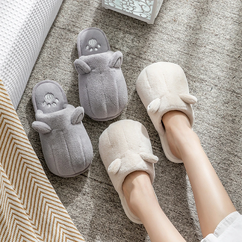 2020 New Design Women Sandals Wholesale Slippers Plush Warm Soft Shoes Indoor Slipper Outdoor Fur Slides Sandals Men Sandals