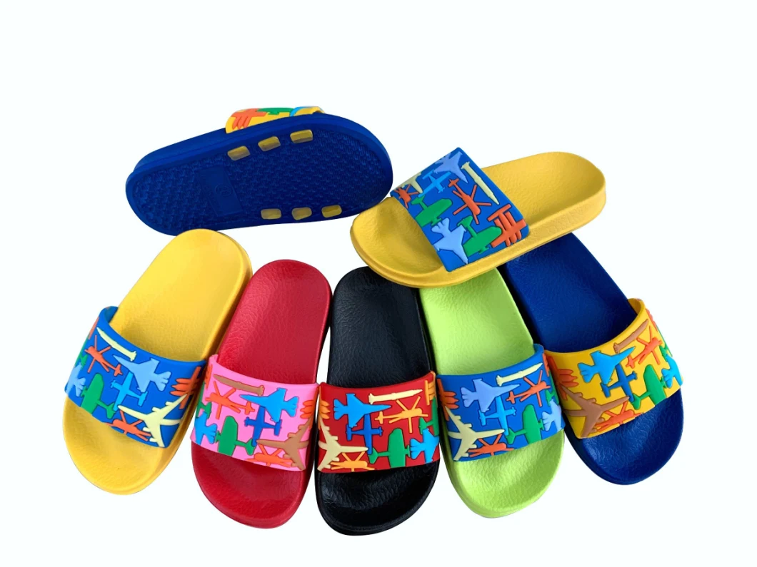 Summer Cartoon Kids Slippers Boys Non-Slip Breathable Children's Sandals