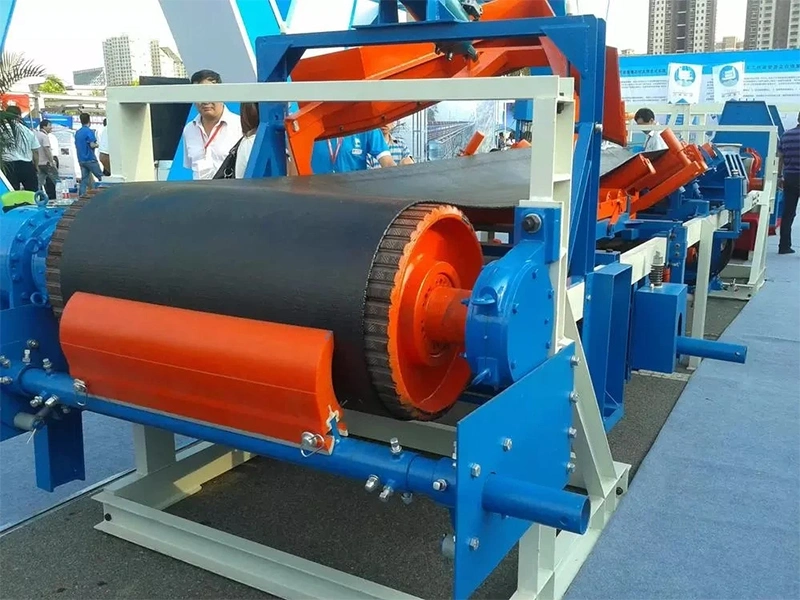 Timing Pulley Mini Conveyor Rubber Belt Using Conveyor Pulley with Rubber Lagging