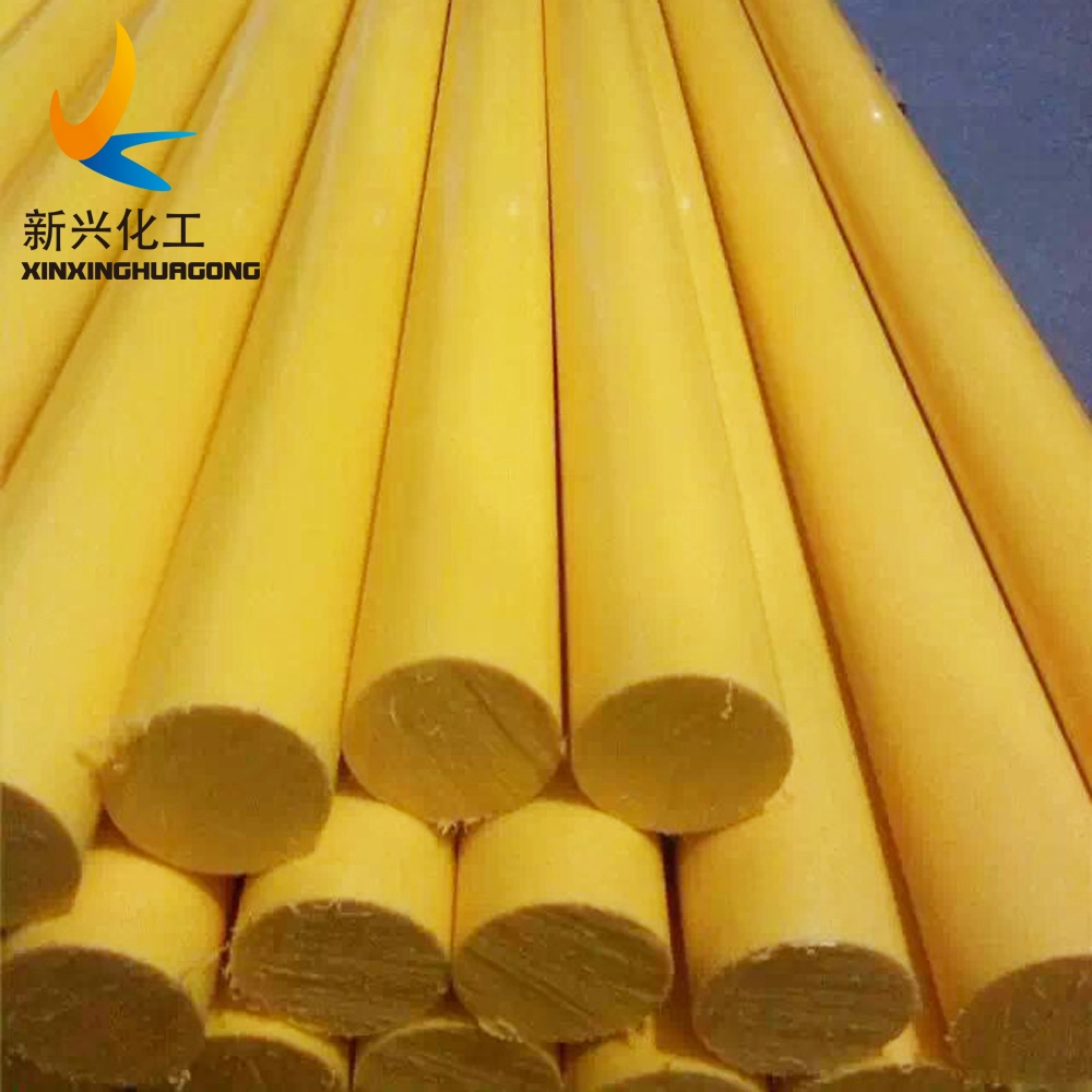 Extruded HDPE Polyethylene Plastic Rod UHMWPE Solid Round Rod