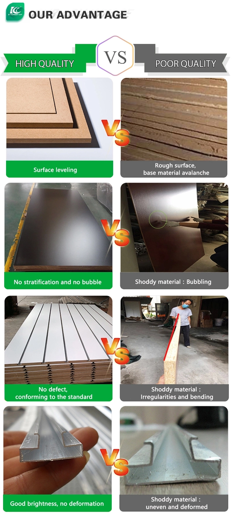 Chinese Products Pine Veneer Slot Plywood