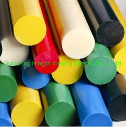 Extruded HDPE Polyethylene Plastic Rod UHMWPE Solid Round Rod