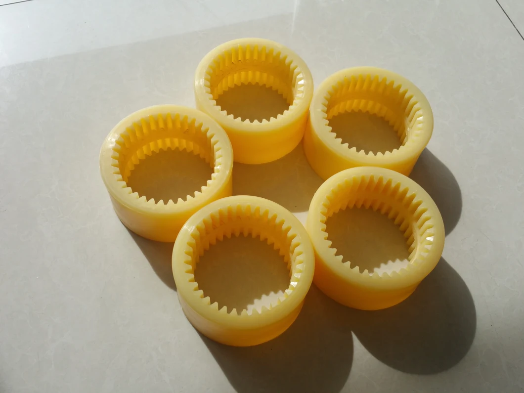 M14-65 Nylon Gear Coupling, Nylon Gear Sleeve for Flexible Shaft Connections (3A2006)