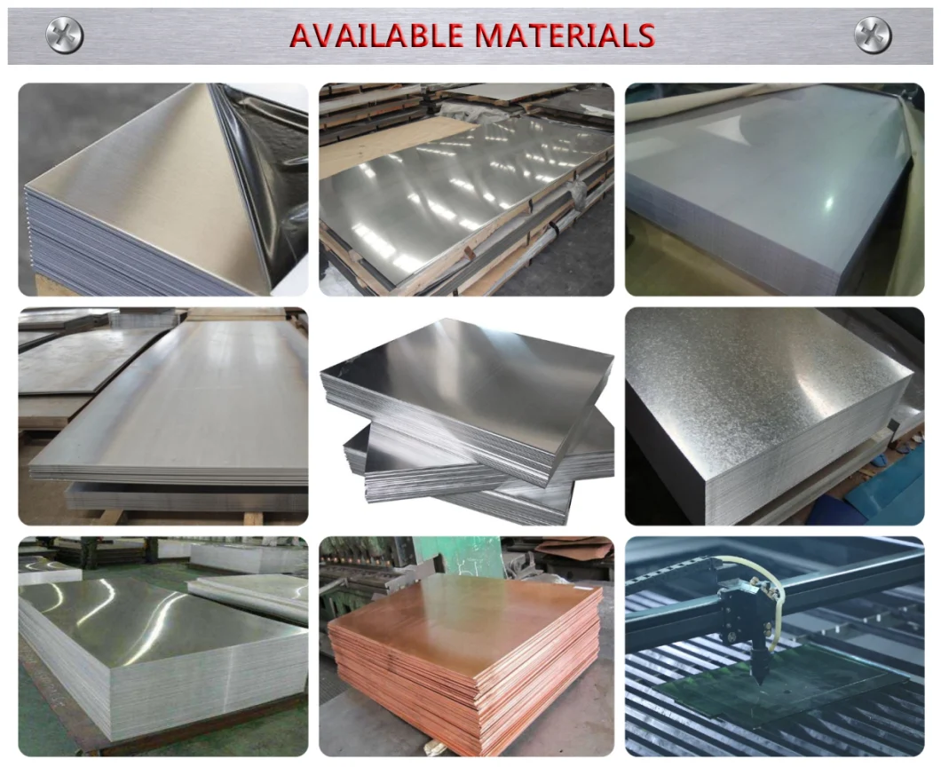 Customized Made Sheet Metal Products Laser Cutting Forming Bending Parts and Sheet Metal Parts Service