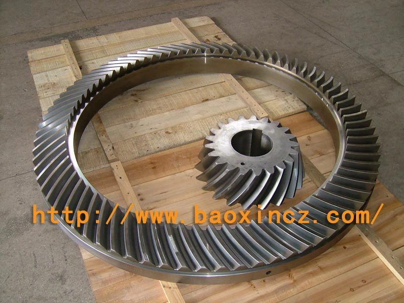 Transmission Oil Drilling Helical Bevel Gears