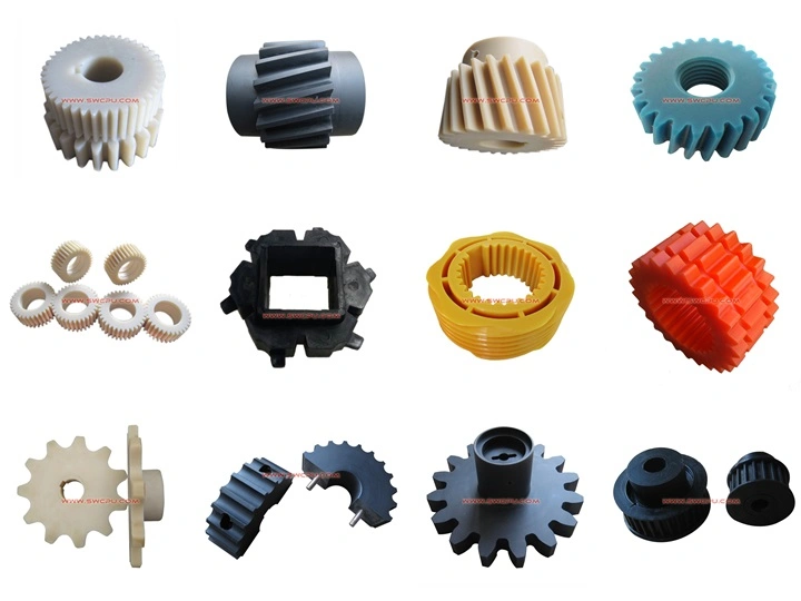 Customized Injection Molding Nylon Plastic Transmission Gears for Auto