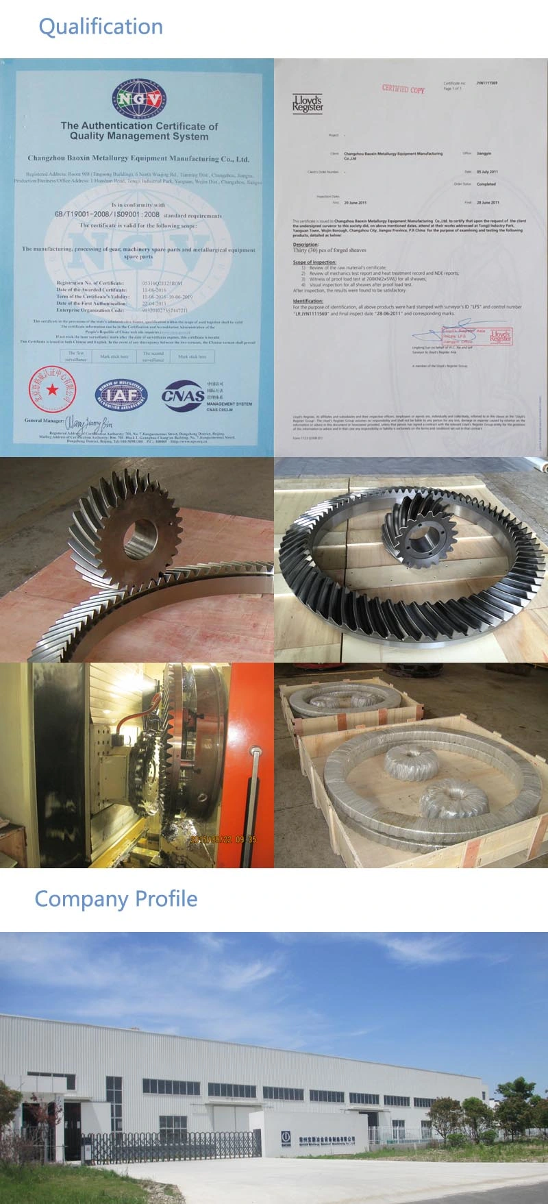 Transmission Oil Drilling Helical Bevel Gears