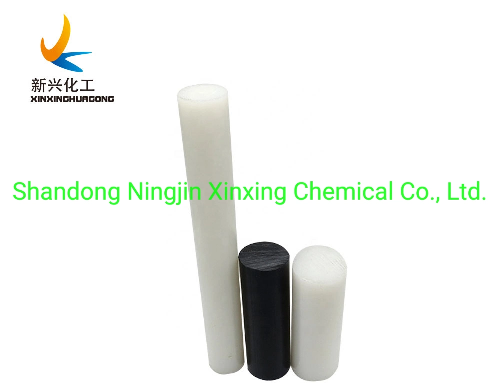 Extruded HDPE Polyethylene Plastic Rod UHMWPE Solid Round Rod