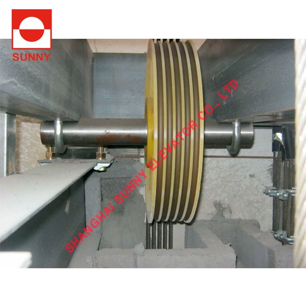 Elevator Iron Pulley or Nylon Pulley for Traction System