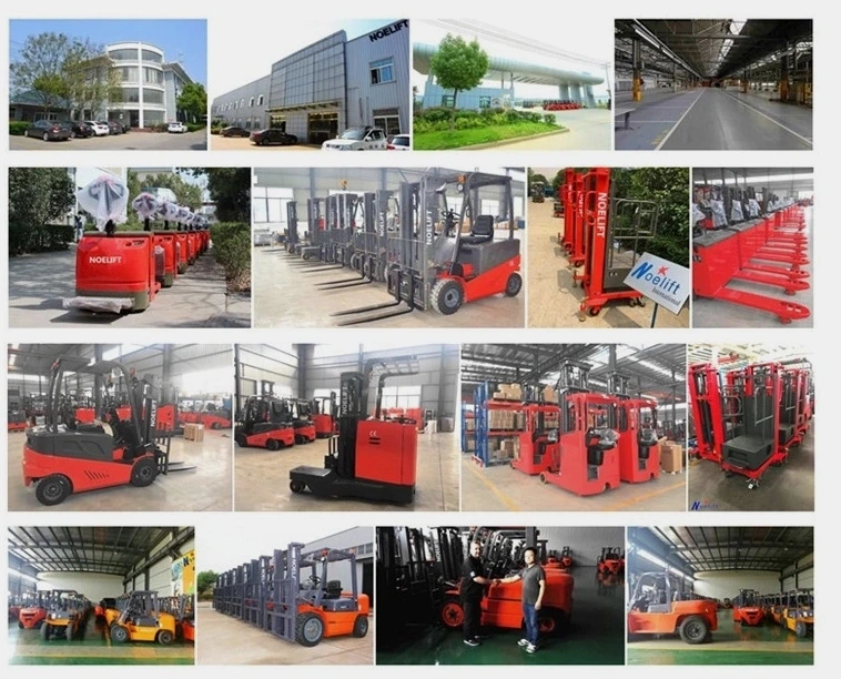 Instrument Panel 2000kg Noelift Electric Reach Forklift for Warehouse