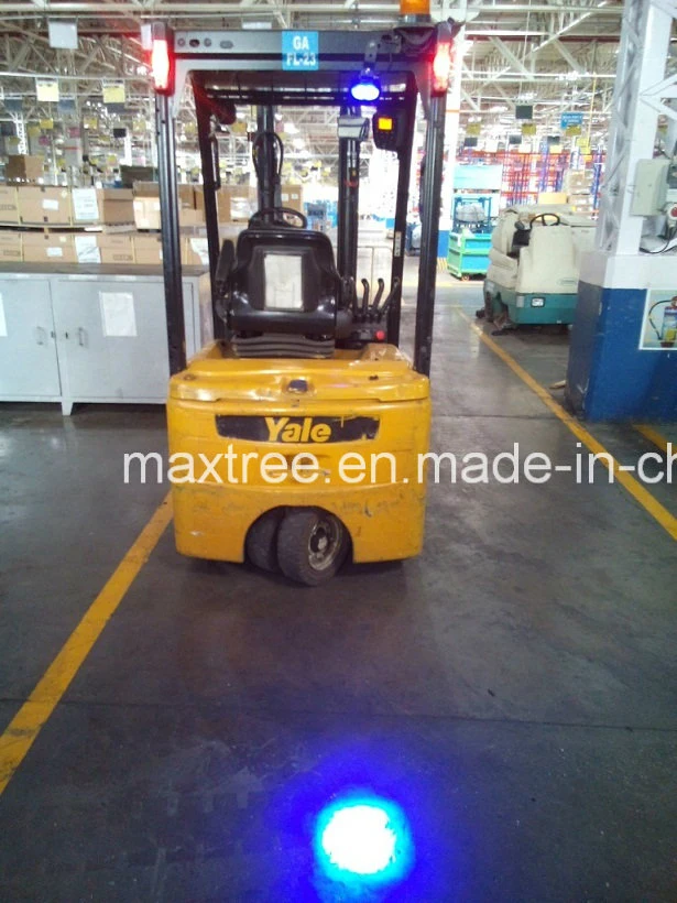 LED Safety Light Blue Spot Point Forklift Approaching Warning Light