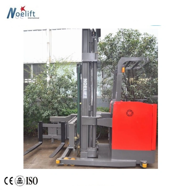 1000mm Lifting Height Electric Reach Forklift Truck with Curtis AC Controller