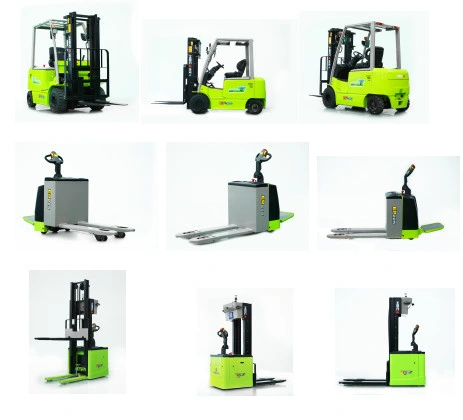 Ef430 3t 3000mm-6000mm Dual-Driving Battery Counterbalance Forklift with Optional Side Shifter