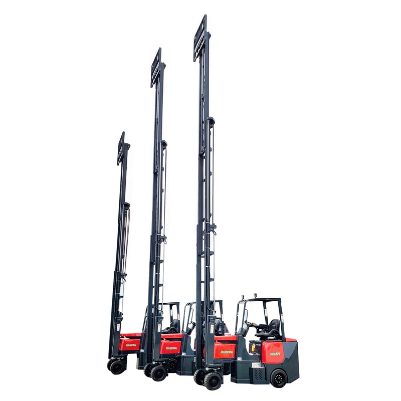 CE Approved 3000kg Electric Forklift Narrow Aisle Forklift Articulated Forklift