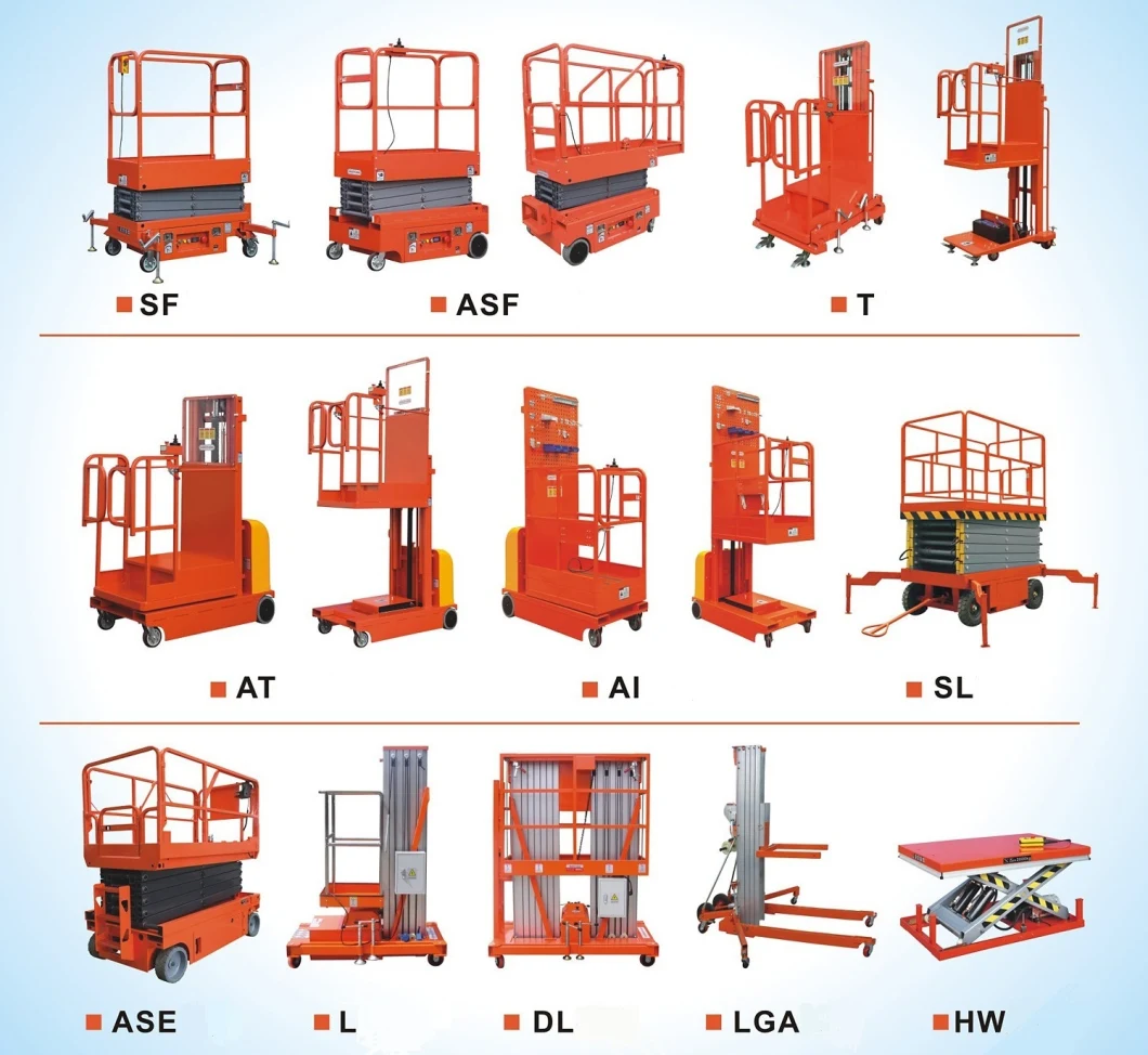 Hydraulic Electric Powered Pallet Stacker Fork Lifter Platform