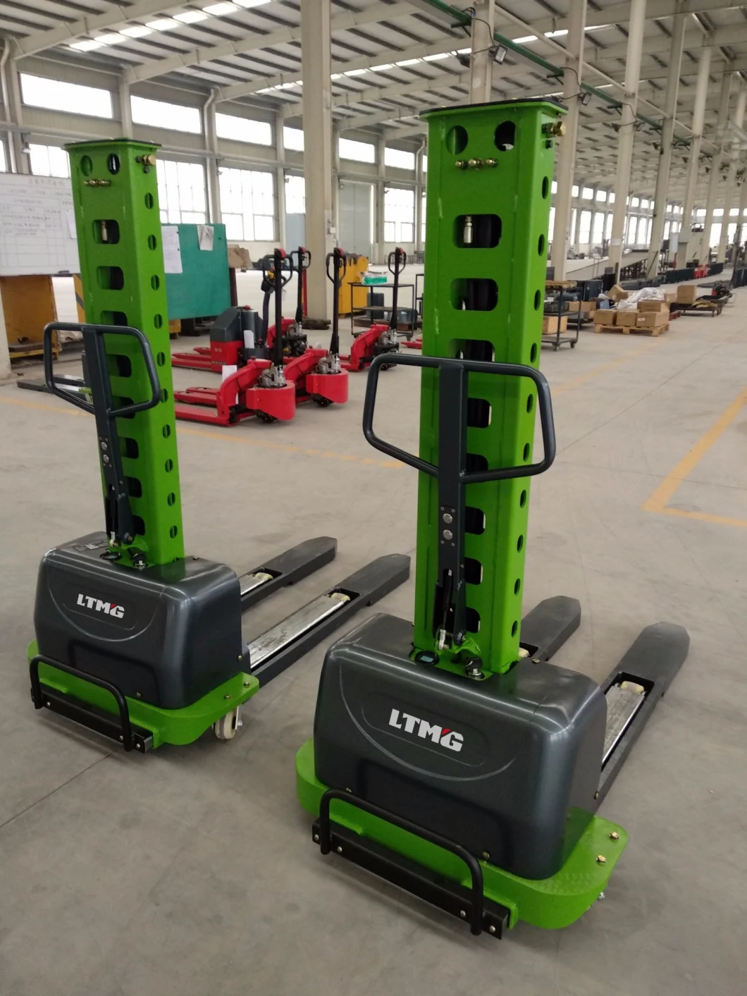 Ltmg Good Sale Electric Stacker 500kg Self Loading Stacker Price