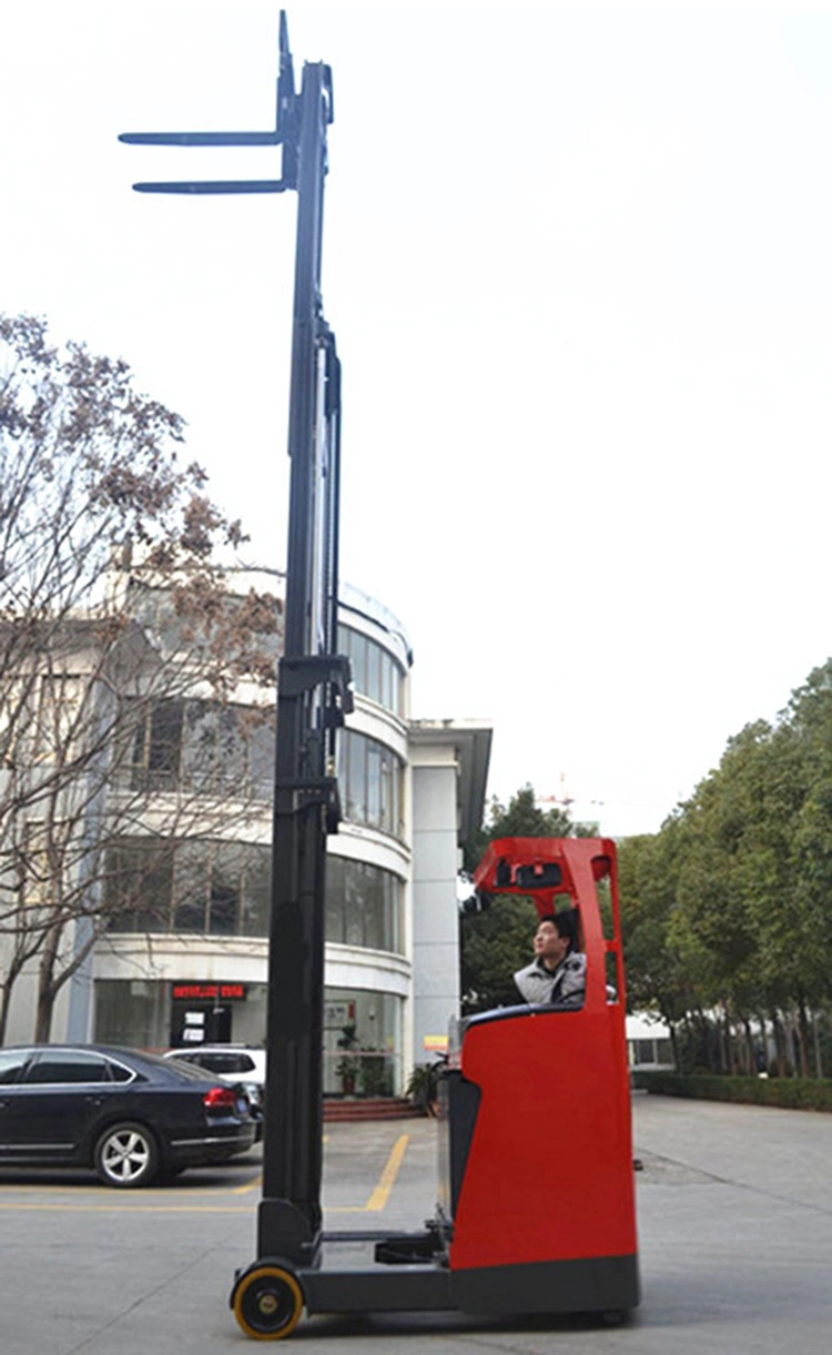 Instrument Panel 2000kg Noelift Electric Reach Forklift for Warehouse