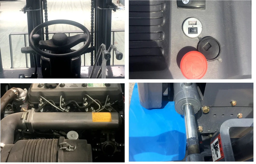 Material Handle Equipment 4 Ton Electric Forklift Truck for Sale