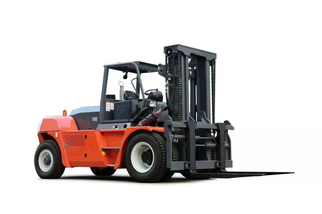 Brand New Container Forklift 16ton Fd160 Cpcd160 Diesel Forklift with Fork Positioner