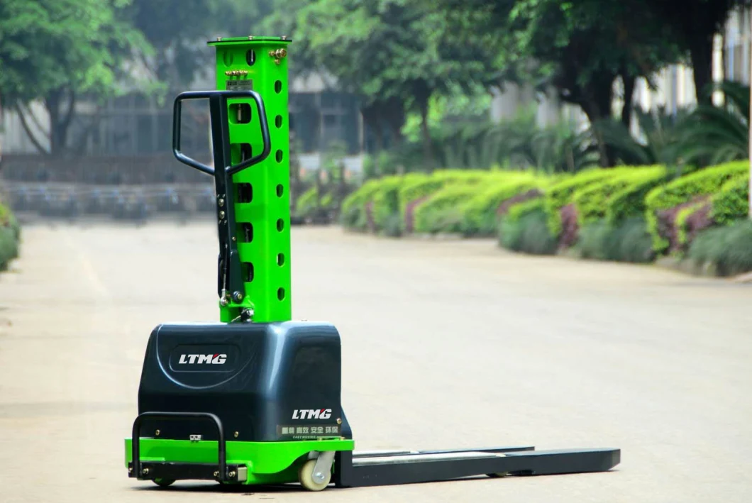 Ltmg Good Sale Electric Stacker 500kg Self Loading Stacker Price