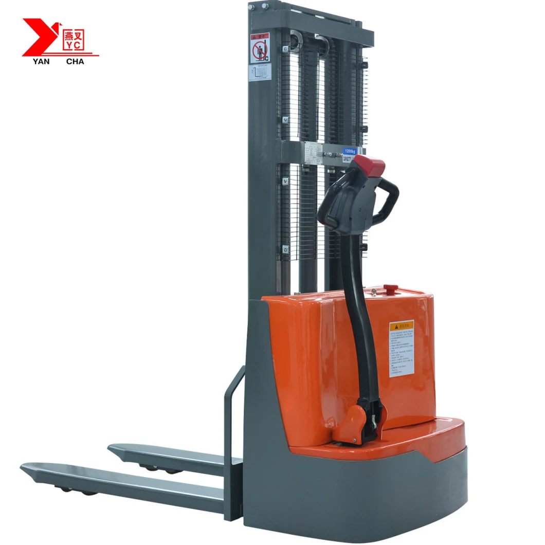 1.0t Mini Economic Walkie Full Electric Pallet Stacker (ES10 ES15)