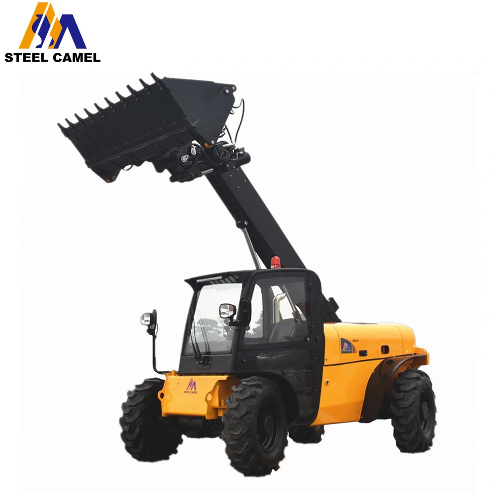 CE Palleft Fork Lifter Material Handling Forklift Equipment 3 Ton M630-60 Mini 4X4 Telescopic Forklift