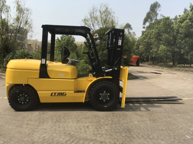 5 Ton Counterbalance Forklift Truck with Optional Engine