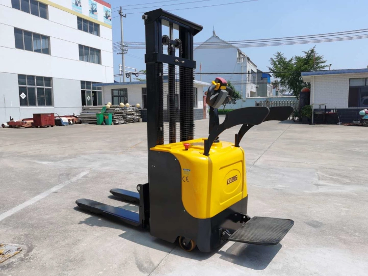 Stand up Electric Forklift 1.5ton Electric Pallet Stacker for Sale