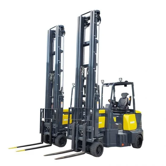 CE Approved 3000kg Electric Forklift Narrow Aisle Forklift Articulated Forklift