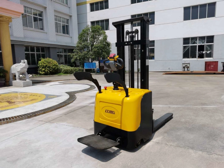 Stand up Electric Forklift 1.5ton Electric Pallet Stacker for Sale