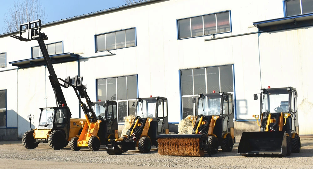 Diesel Powered 3 Ton Forklift Truck Telescopic Handler Forklift for Material Handling