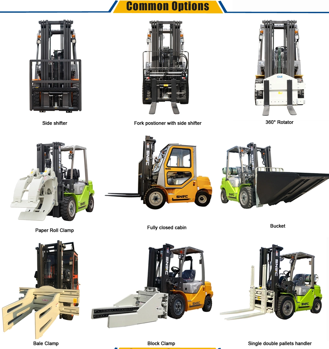 Electric Powered Forklift 2.5 Ton Empilhadeira Eletrica