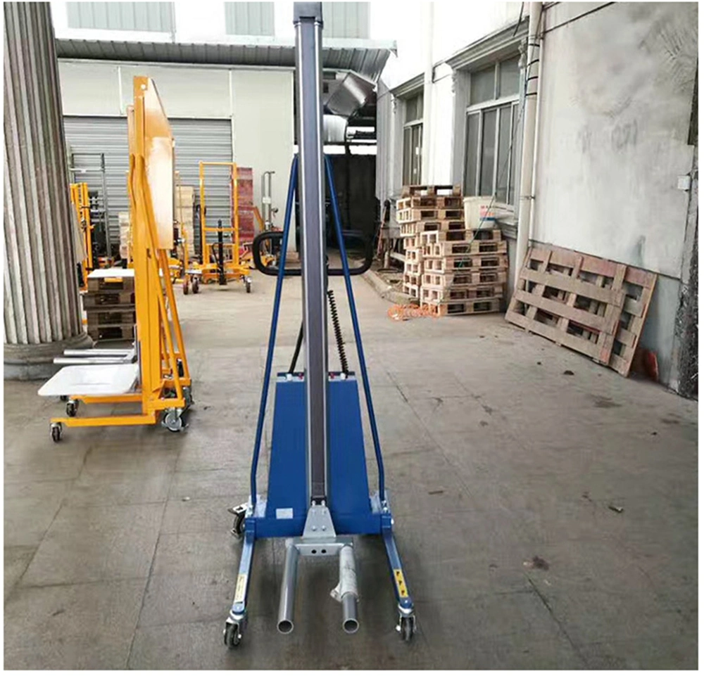 100kg 150kg Electric Lifting Stacker Lifter E100