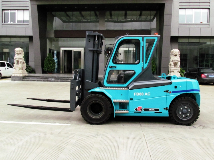 Electric Forklift 8 Ton Electric Motor Forklift Outdoor Electric Forklift