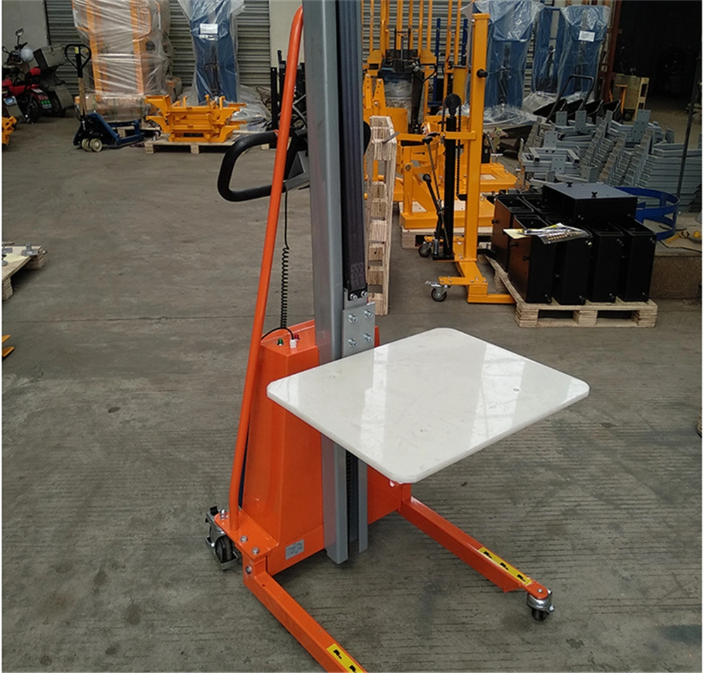 100kg 150kg Electric Lifting Stacker Lifter E100