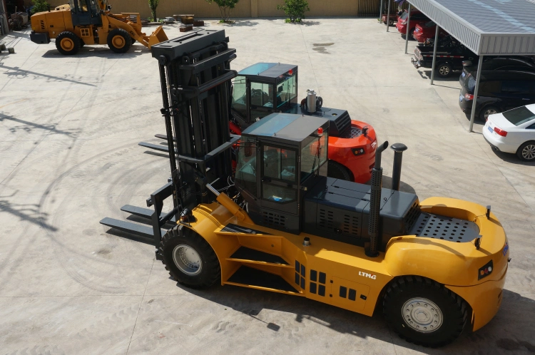 Ltmg Forklift 30 Ton 32 Ton 35 Ton Diesel Forklift with Fork Positioner and Air Conditioner