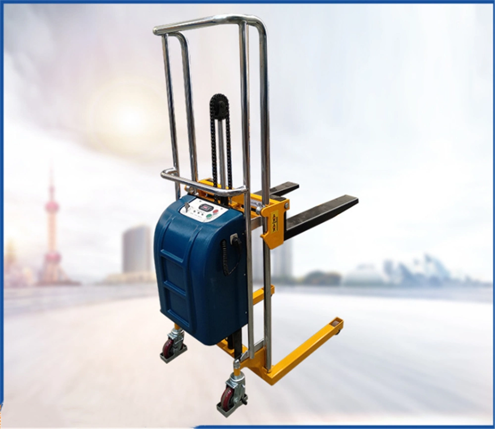 200kg Hydraulic Electric Stacker Lift Manual Walkie Pallet Truck Stacker