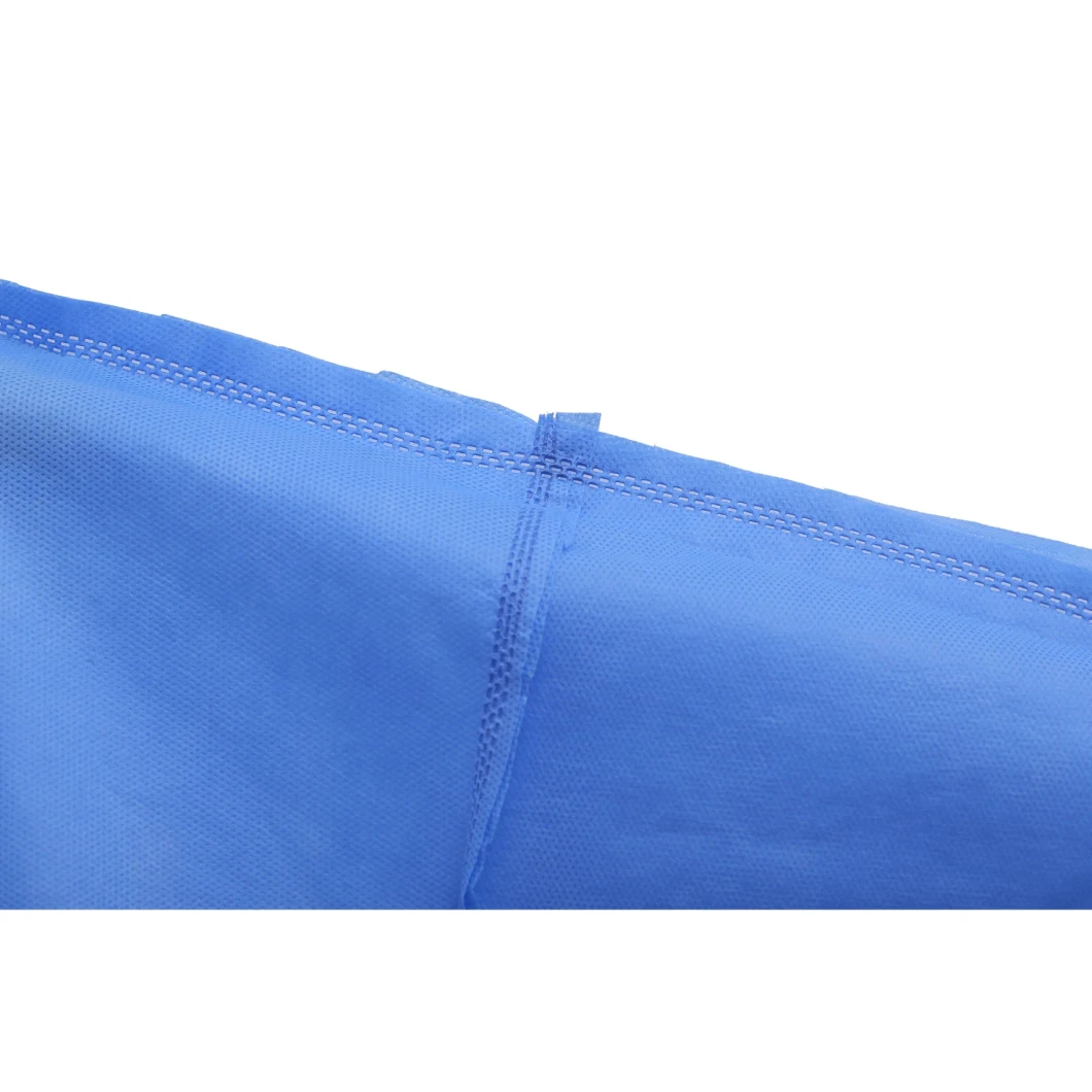 New Products Single Use Nonwoven Disposable Isolation Gown PP SMS PP+PE CPE