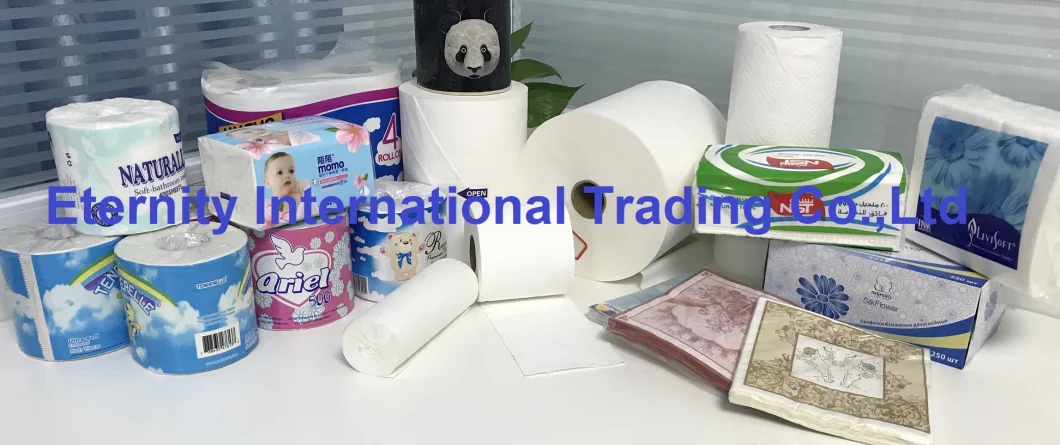 Bamboo Pulp Jumbo Roll Tissue, Premium Quality Jumbo Roll Embossing