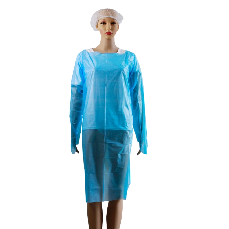 SMS PP+PE Hospital PP Nonwoven Level 2 Disposable Isolation Gown Price List