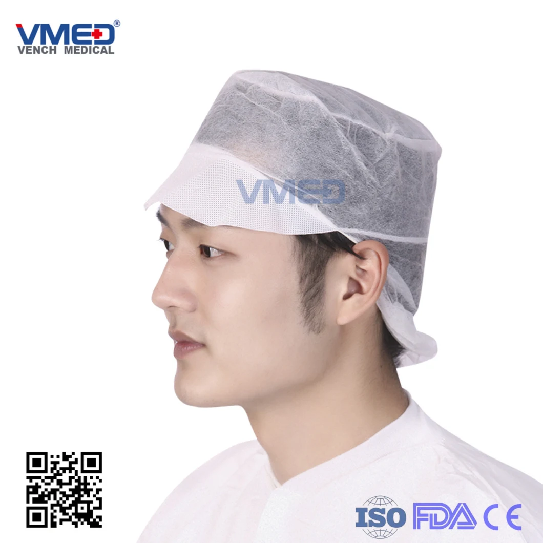 Disposable Nonwoven PP Hood Cover Protective Accessories PPE Products