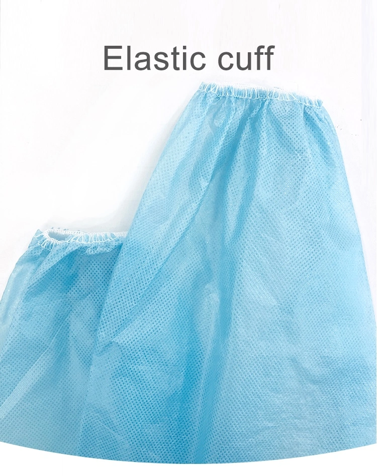 Isolation Gown PE Film Laminated/Coated with Nonwoven, Waterproof, Anti-Penetration