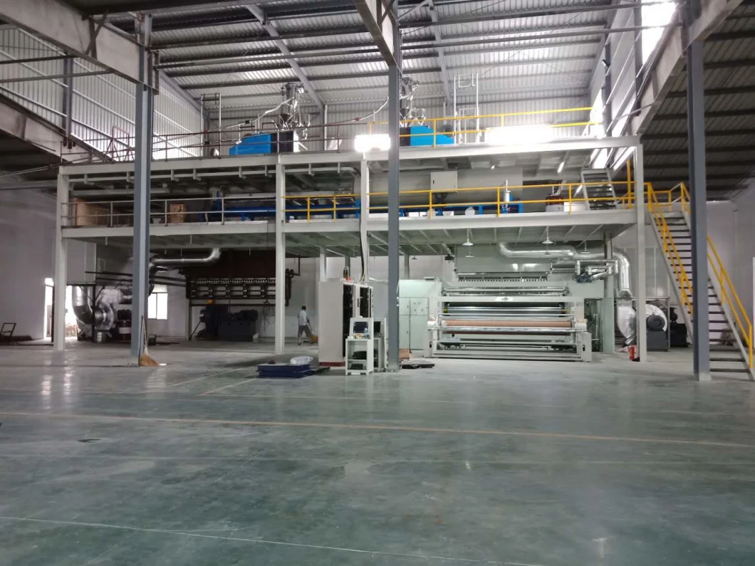 Double Beams Nonwoven Spunbond Meltblown Machine