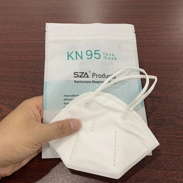 2020 Stock KN95 Mask Collapsible Nonwoven Dust Mask N95 Mask